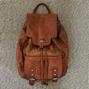 Frye leather backpack